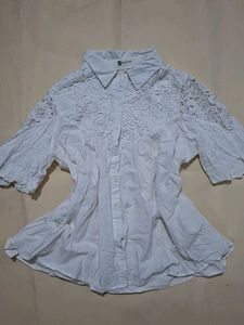 Lace Detail Top