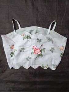 Floral Print Sheer Ruffle Dress