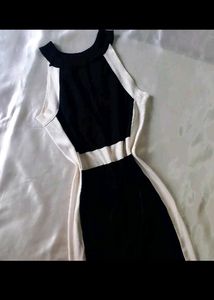 Chic Black &amp; White Dress