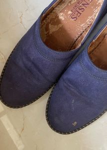 Blue Casual Shoes