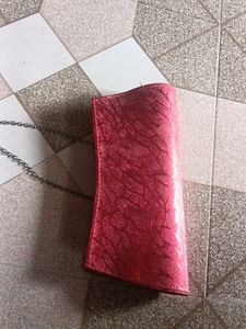RED BEAUTIFUL CLUTCH BAG!!!