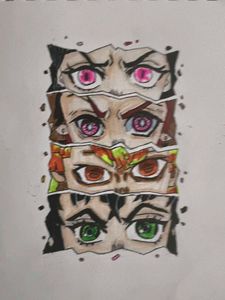 Anime Eyes Artwork