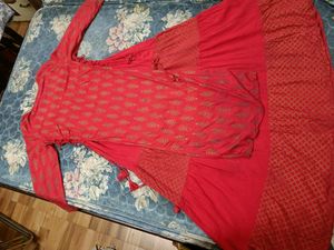 Offer Kurti With Skirt For Daily Use
