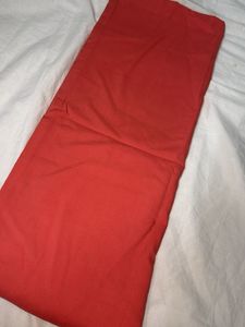 Plain Peach Pure Cotton Soft Fabric