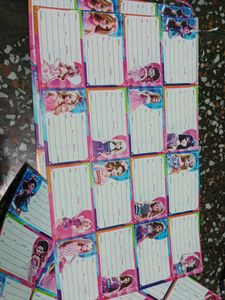 Barbie Name Tag Stickers