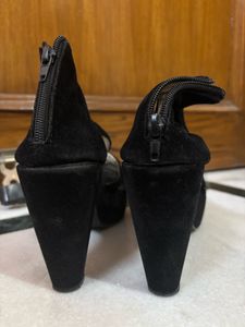Black high heels