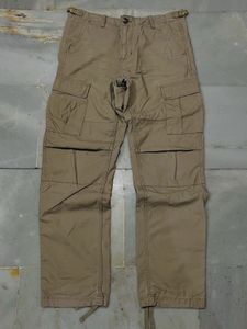 Carhartt Tan Cargo Pants waist adjustable