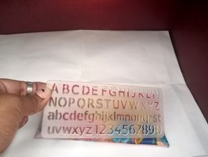 Exam Writing Board + Barbie Pencil Pouch + Stencil