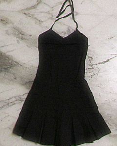 Y2k Tube Tie Mini Dress