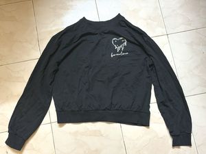 Black Long Sleeve Sweatshirt