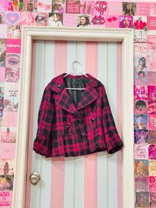 Pink&amp;Black Coat
