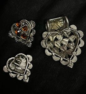 Heart Pendant &amp; Earring Set