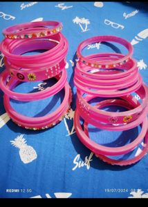 Beautiful seep mehroon and pink Bengal Set ❤️ 🩷