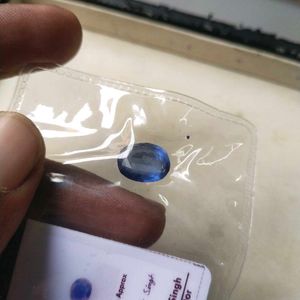 6.25 CTS. Original Blue Sapphire (Neelam/नीलम) Gem