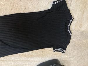 Black Mini Bodycon Dress