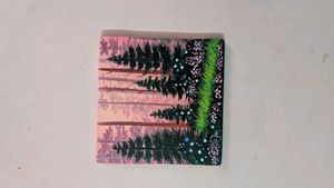 Mini Forest Scene Painting
