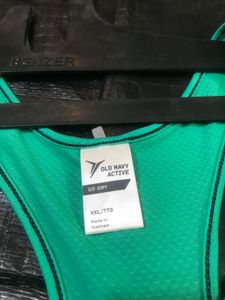 Green Active Tank Top