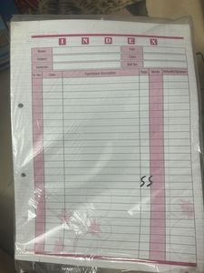 Loose Leaf Lab Notebook