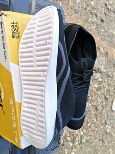 Lazer Black Casual Shoes