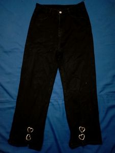 SALE❗URBANIC original black denim jeans with heart