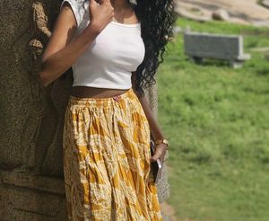 Cute White Crop Top
