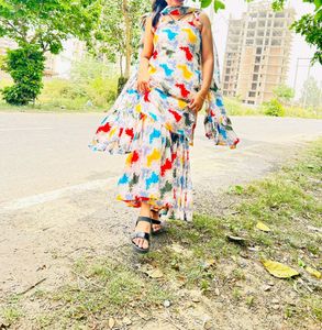 Colorful Printed Sharara Suit