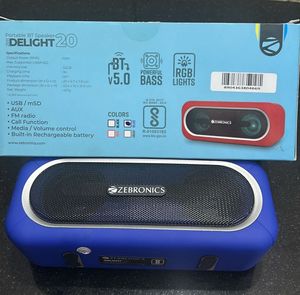 Zebronics Portable Bluetooth Speaker- New