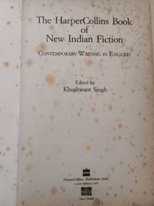 New Indian Fiction - HarperCollins Book
