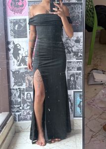 Elegant Black Maxi Dress