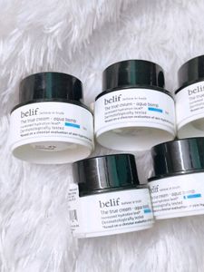 belif The True Cream Aqua Bomb – Ultra-Lightweight Gel-Cream Face Moisturizer | Hydrating Korean Skincare for Normal, Combination &amp; Oily Skin | 50ml