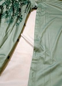 Green Printed Shirt