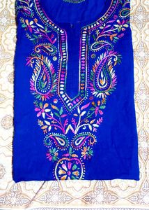 Chikenkari Kurti