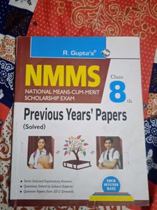 NMMS Class 8 Previous Years' Papers