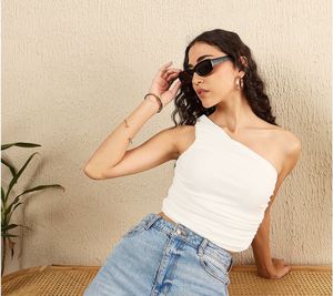 Uptownie One shoulder top
