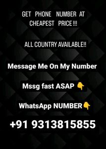 For Otp Phone Number At Cheap Price Message Me On