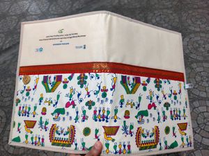 Handcrafted Warli Art File Folder
