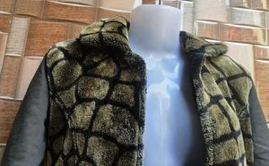 Stylish Animal Print Coat