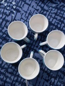 New Ceramic Cup Set Of 6