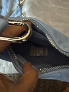 Miraggio micro Blue Chain Detail slingBag