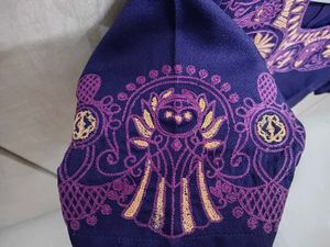Violet CHUMBAK Shirt For Party Wear
