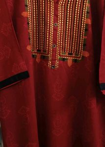 Elegant Embroidered Kurta