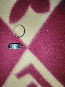 Unique Silver Tone Ring