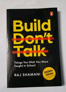 🆕 Build Don&#39;t Talk Book Paperback By Raj Shamani