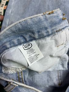 Unique Two-Tone Denim Jeans