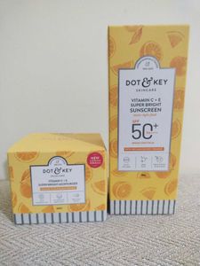 New🔥 Combo Dot&amp;Key Sunscreen And Moisturizer