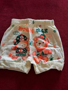 cute Bear Print 5 Shorts