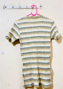 Striped Knit Top