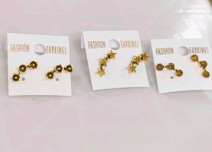 Earrings Set - Combo of 3