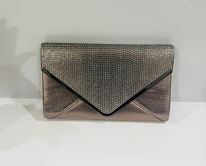 Sparkly Bronze Clutch