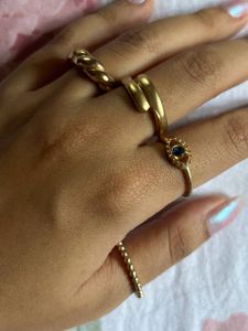 Gold Ring Set